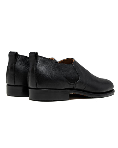 Old Joe "The Gardner" Artisan Leather Side-Gore Shoes Black