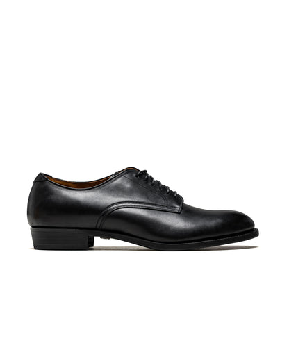 Old Joe "The Officer" Stunning Leather Oxford Shoes Black Horsebutt