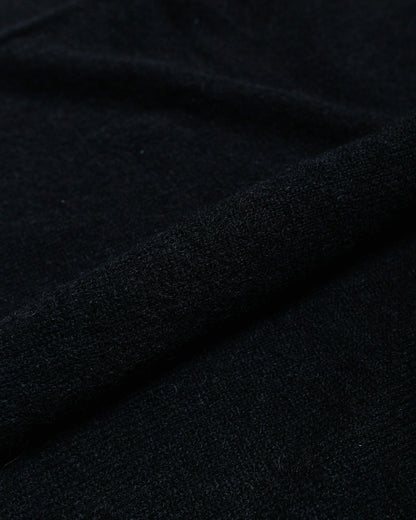 lost & found Our Legacy Our Legacy Evening Polo Black Fuzzy Alpaca