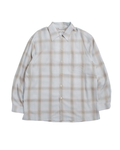 Our Legacy Every Shirt Laramie Check Tencel Outrider