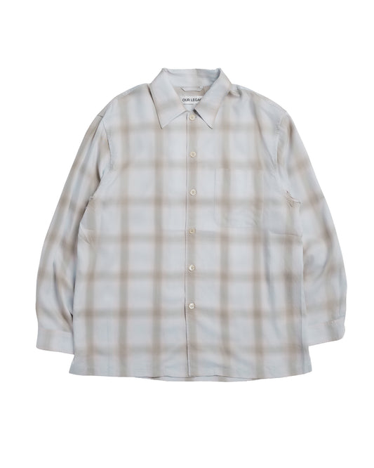 Our Legacy Every Shirt Laramie Check Tencel Outrider