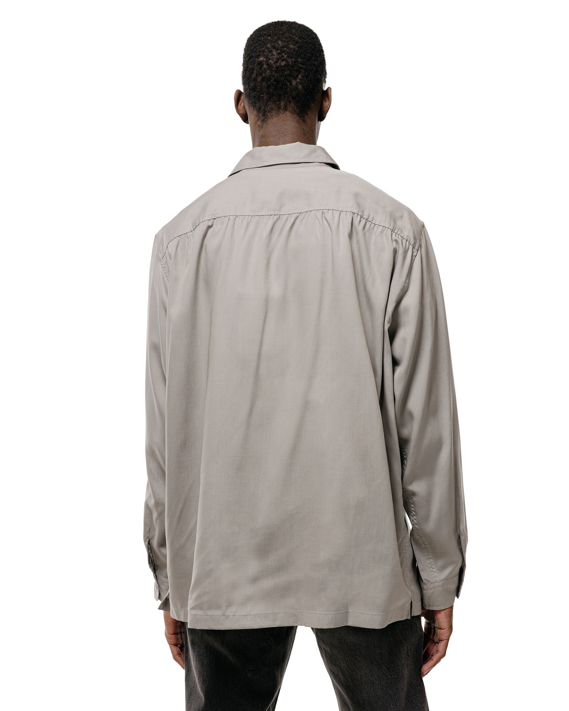 lost & found Our Legacy Our Legacy Every Shirt Willow Grey Softflow Tencel