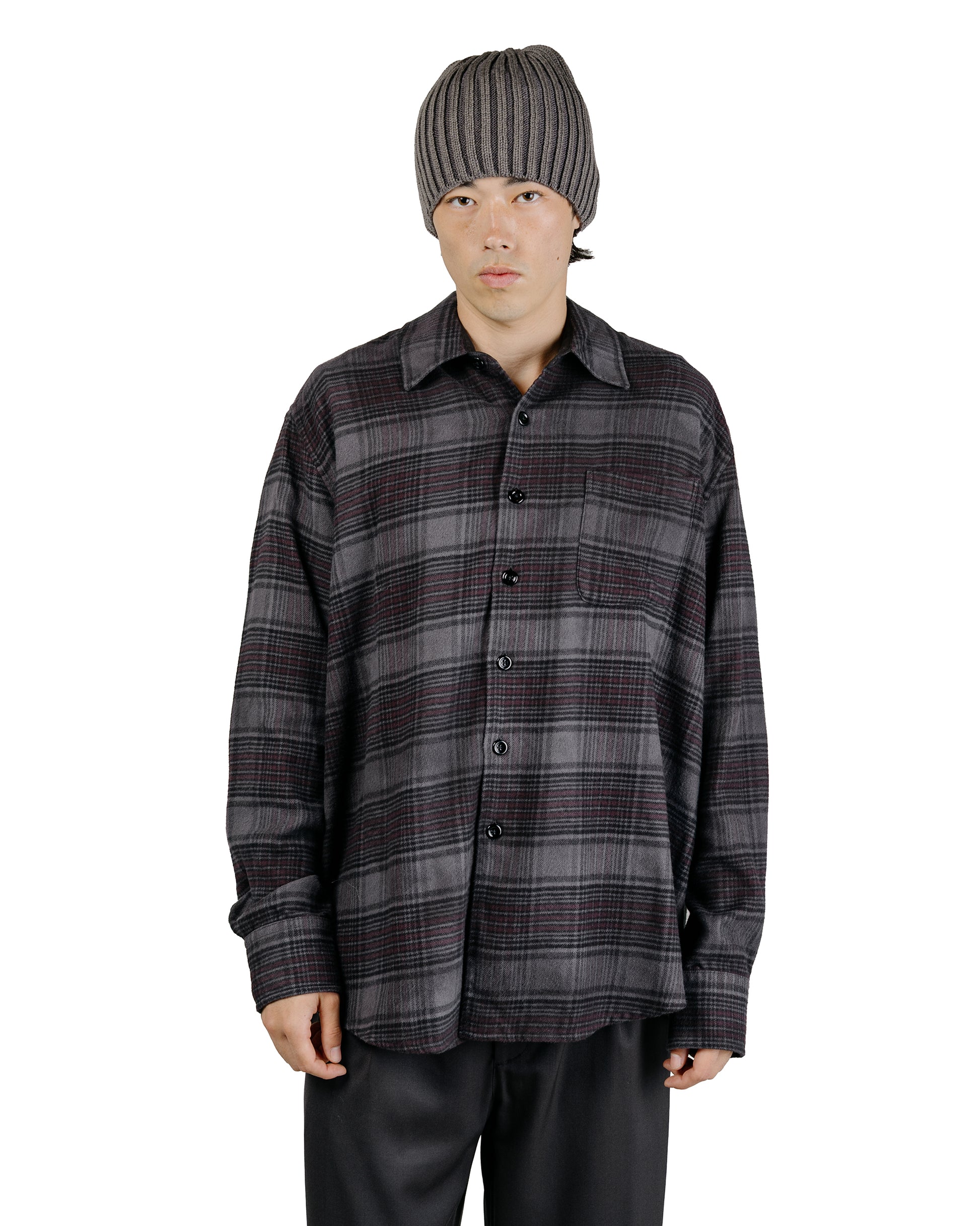 Our Legacy Above Shirt Faded Nocturne Check Flannel