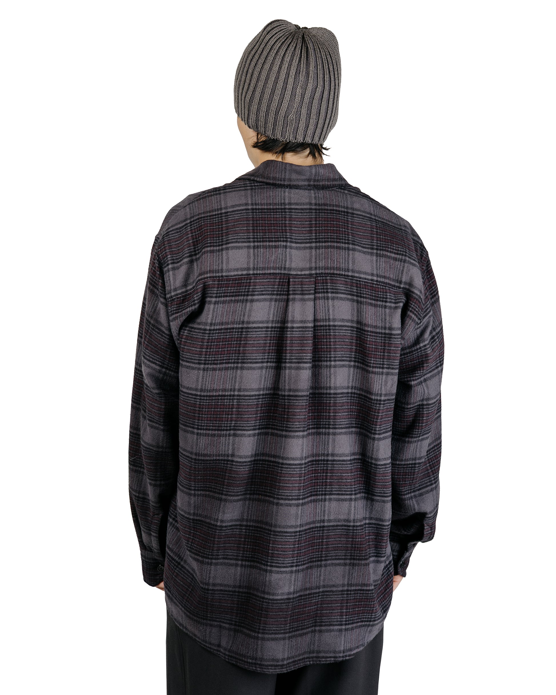 Our Legacy Above Shirt Faded Nocturne Check Flannel
