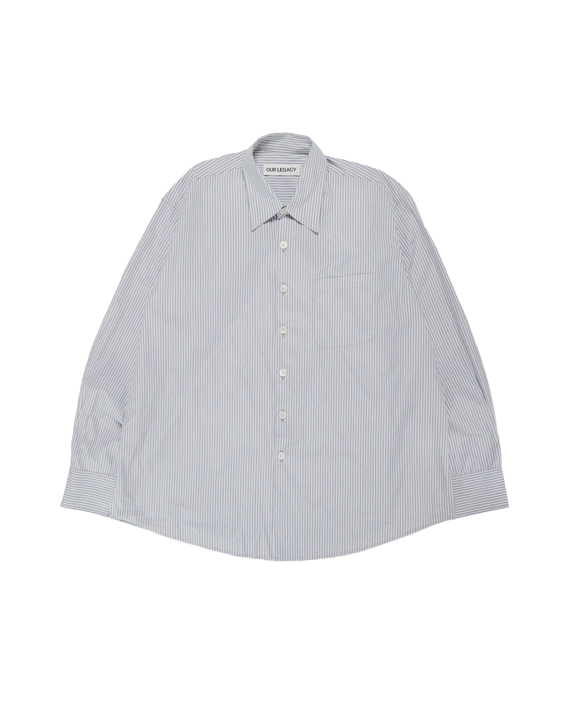 Our Legacy Above Shirt Faubourg Stripe Super Poplin