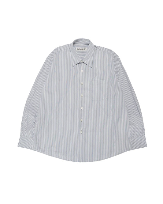 Our Legacy Above Shirt Faubourg Stripe Super Poplin