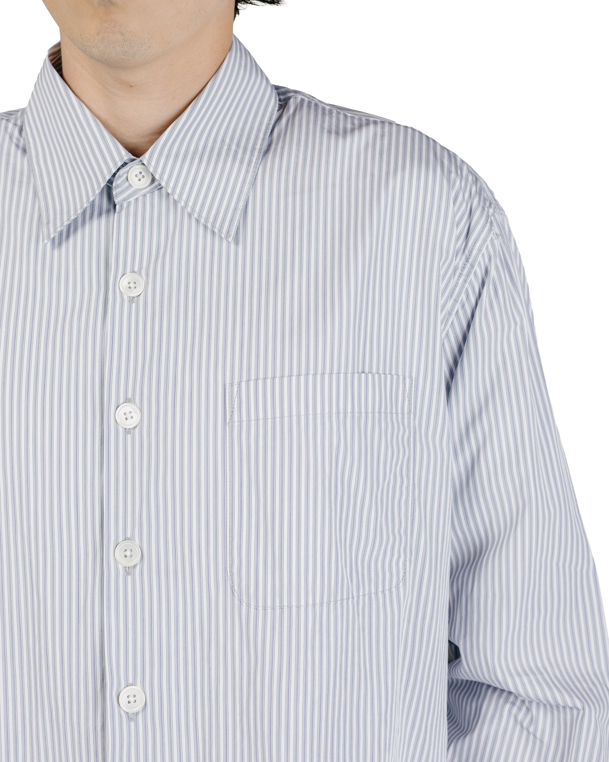 Our Legacy Above Shirt Faubourg Stripe Super Poplin