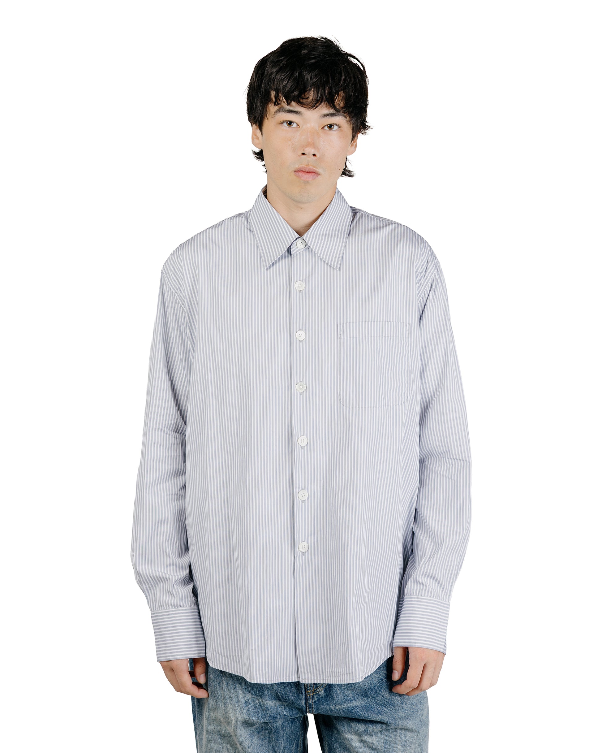 Our Legacy Above Shirt Faubourg Stripe Super Poplin