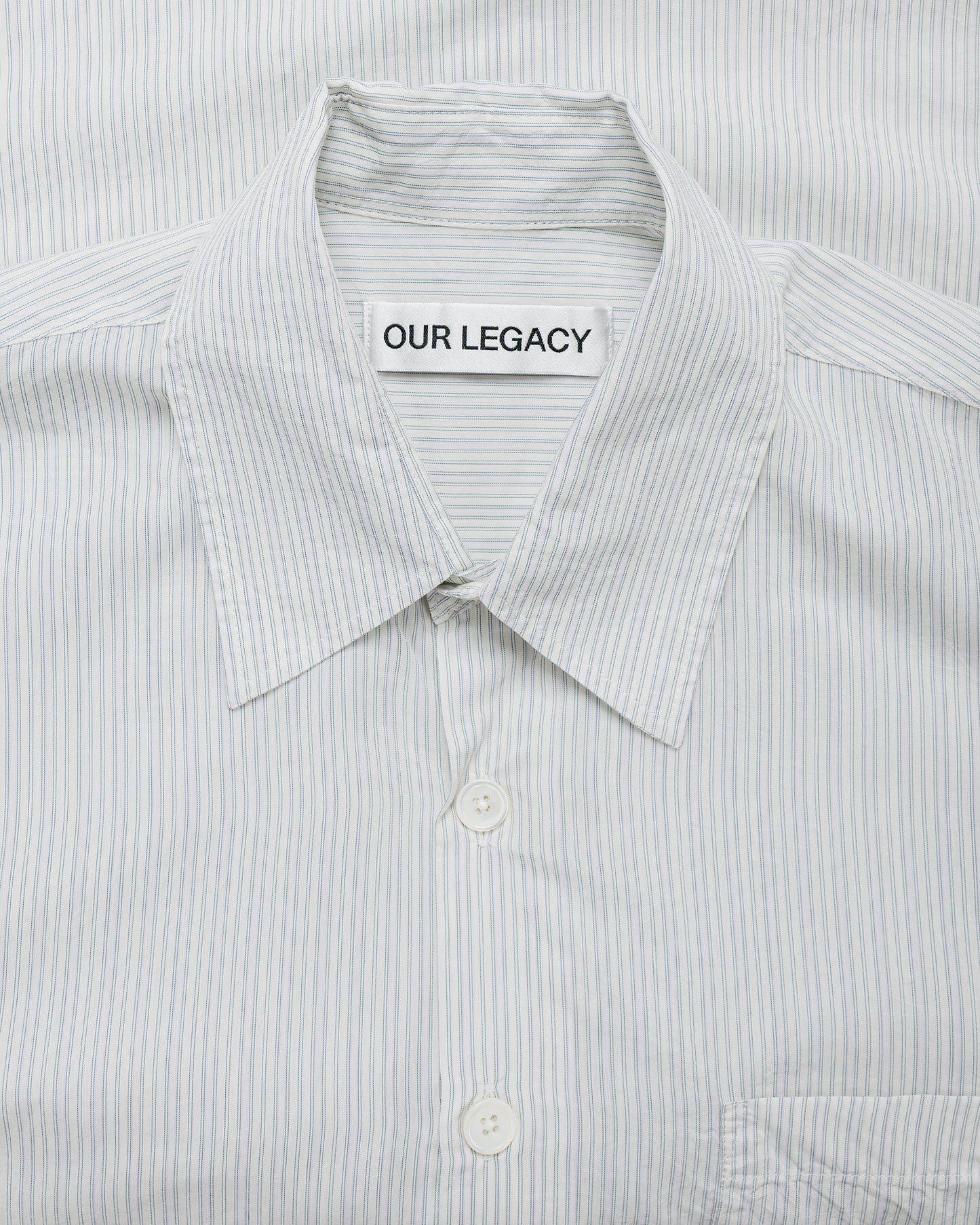 lost & found Our Legacy Our Legacy Above Shirt Index Stripe Coolthread Cloth