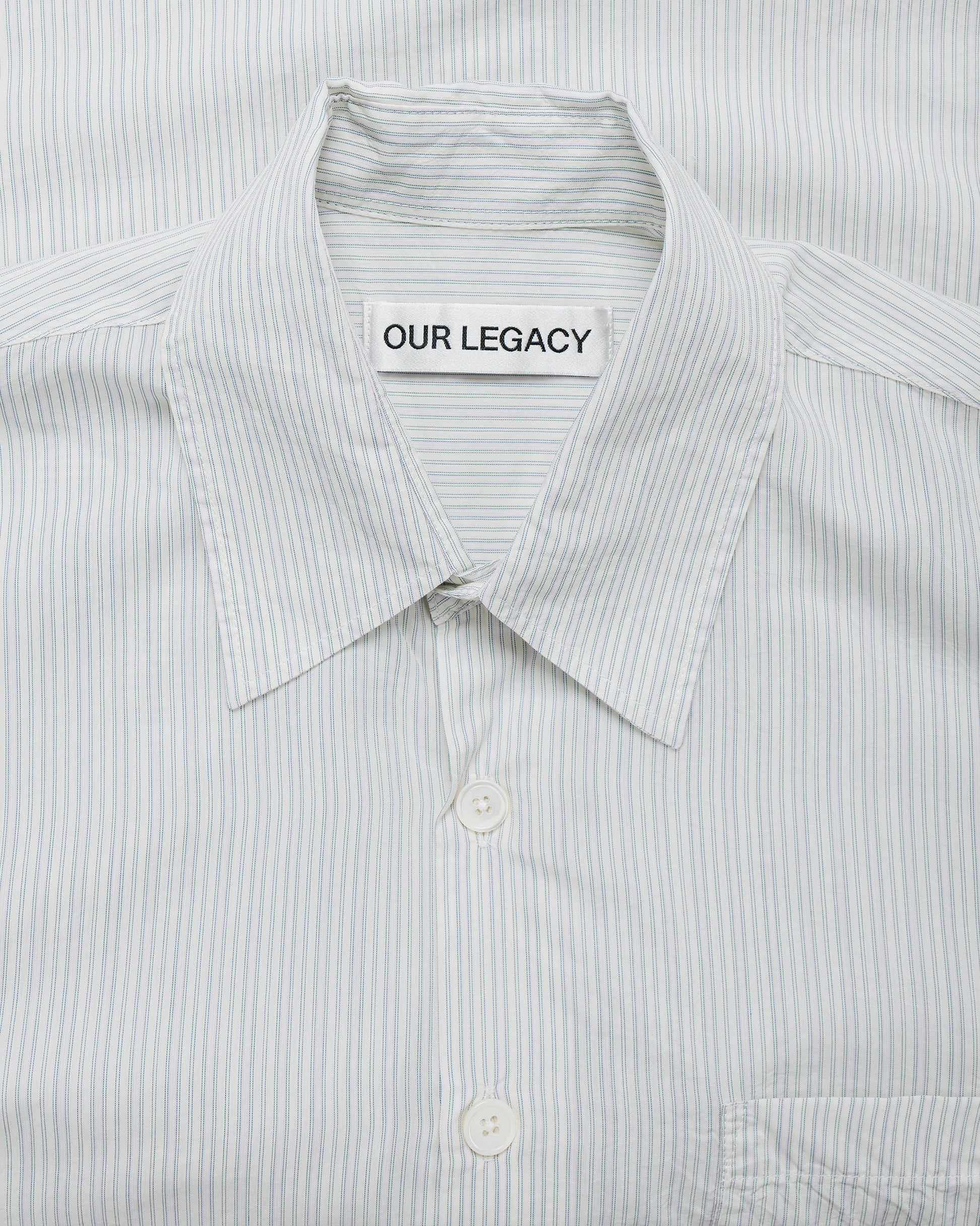 lost & found Our Legacy Our Legacy Above Shirt Index Stripe Coolthread Cloth