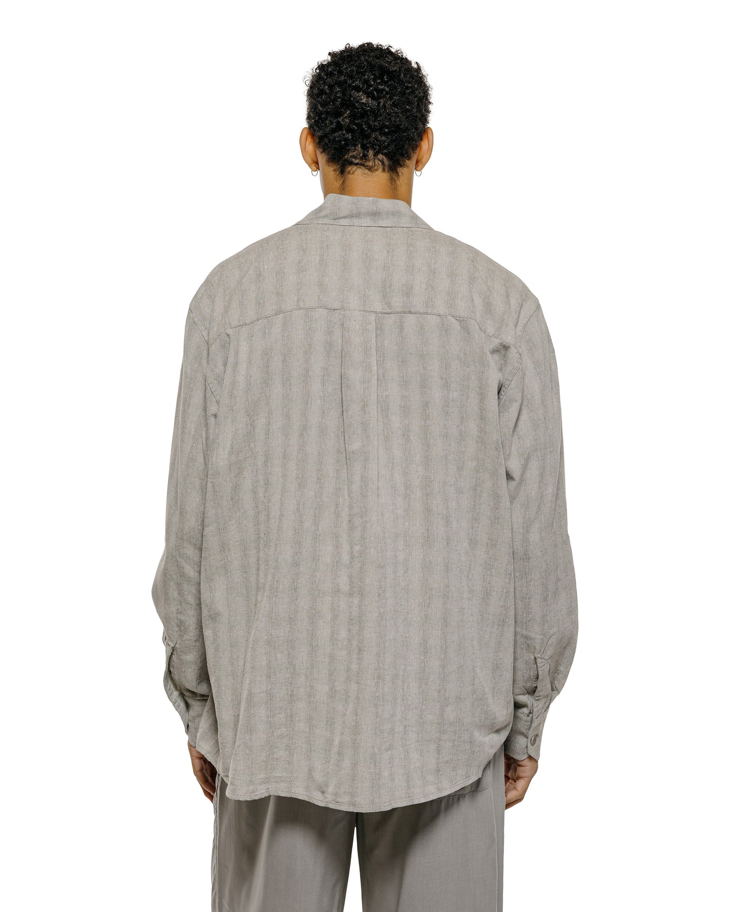 lost & found Our Legacy Our Legacy Above Shirt Sage Trail Check Dryline Weave