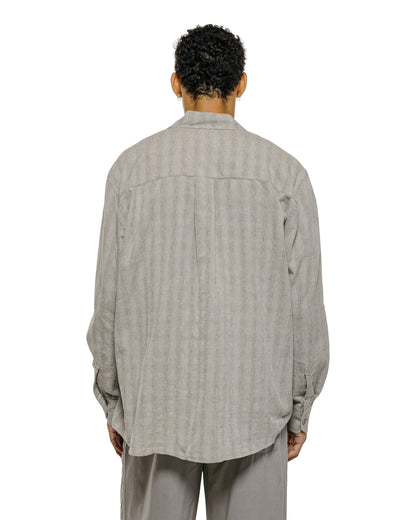 lost & found Our Legacy Our Legacy Above Shirt Sage Trail Check Dryline Weave