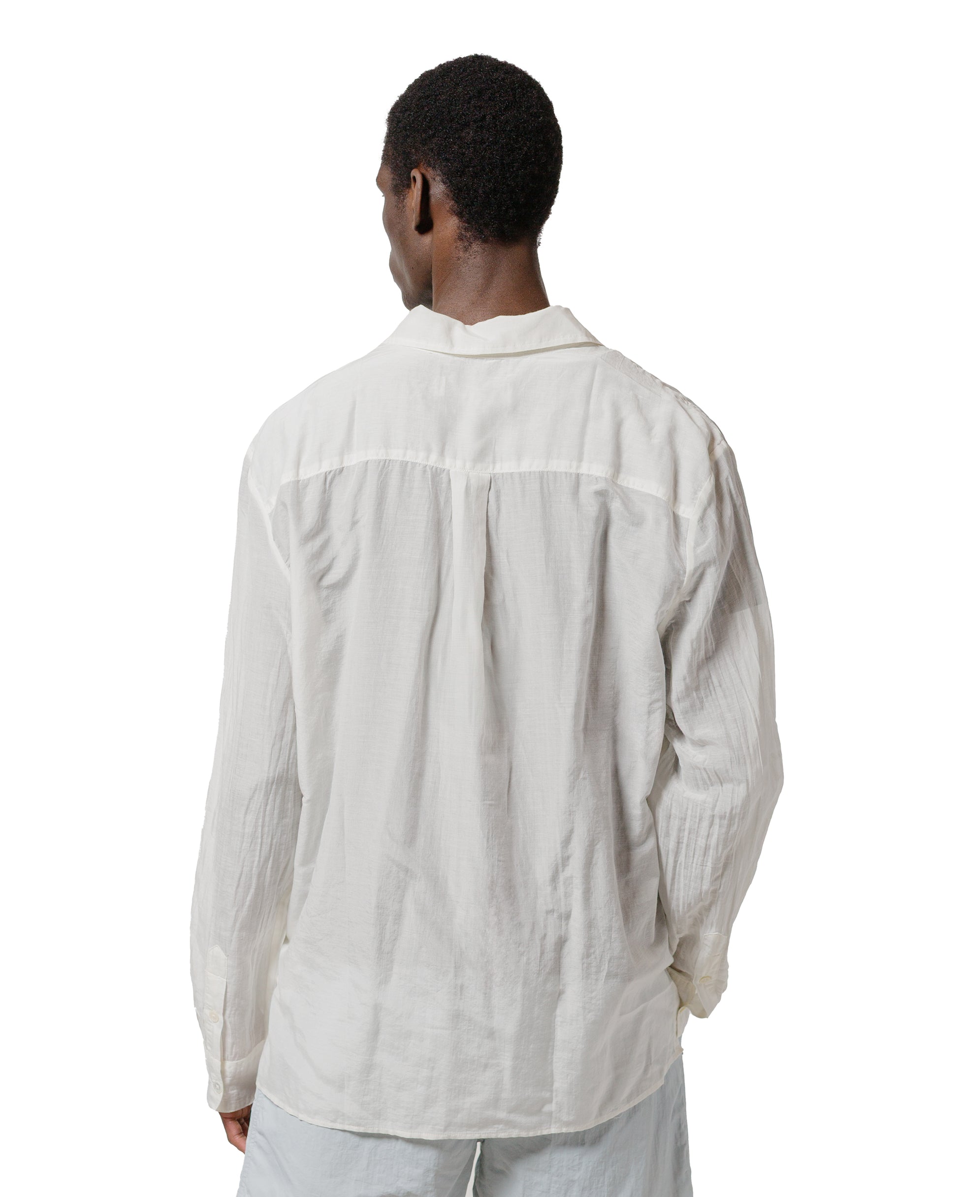 lost & found Our Legacy Our Legacy Adorn Shirt Sea View Print Cotton Silk