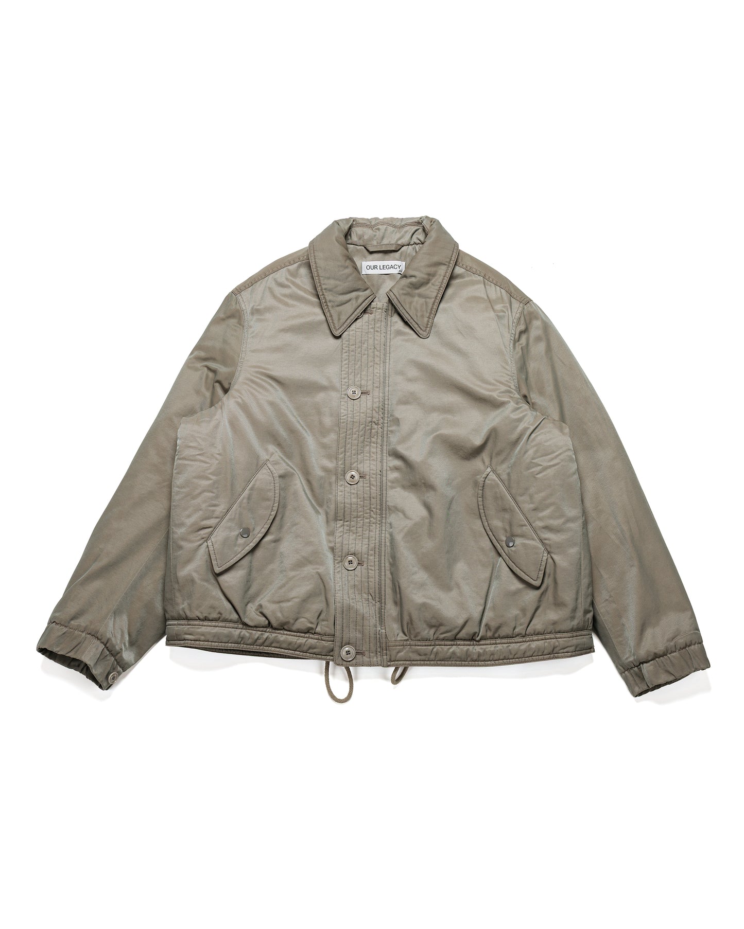 lost & found Our Legacy Our Legacy Auto Jacket Taupe Smoke Twinshade Twill
