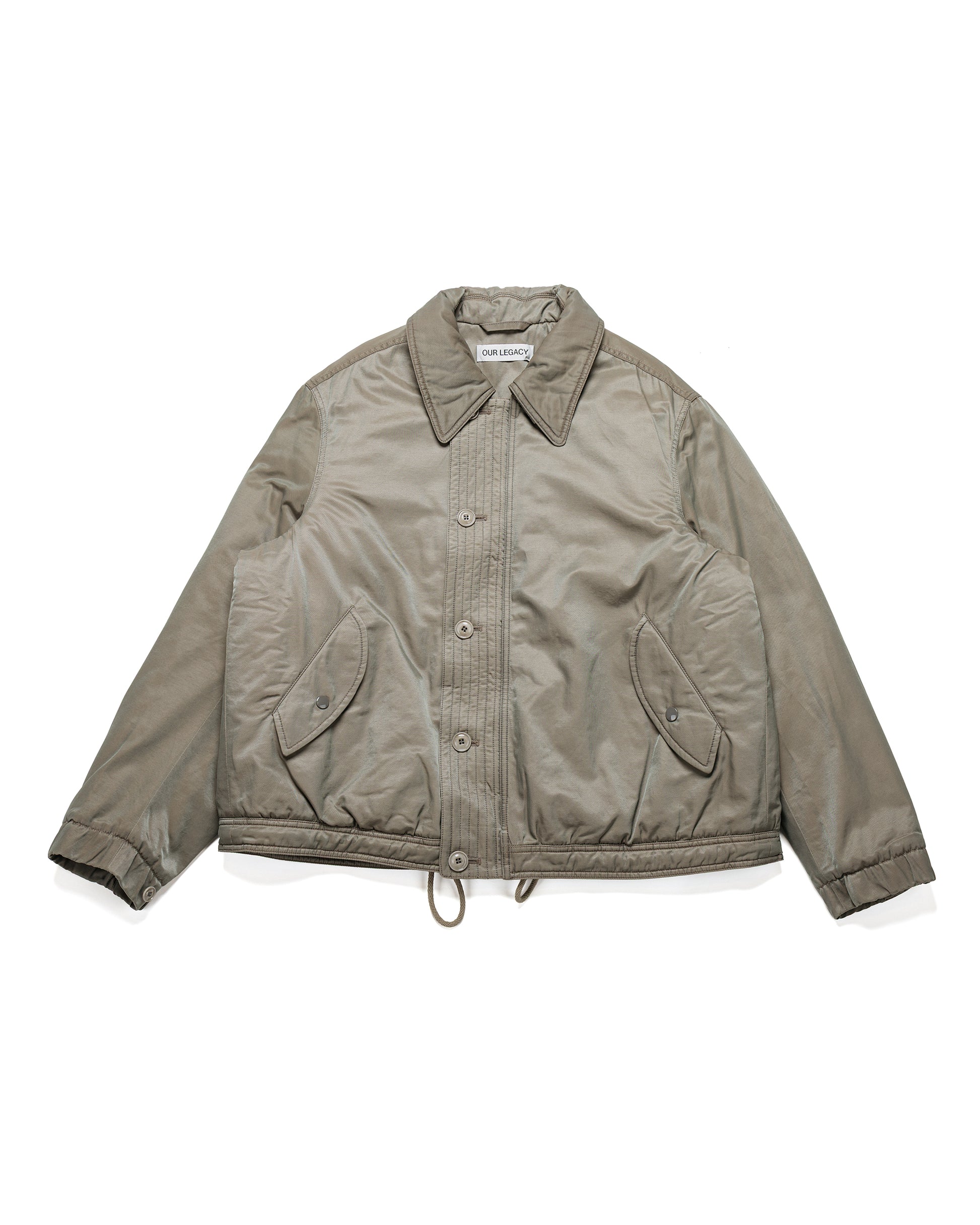 lost & found Our Legacy Our Legacy Auto Jacket Taupe Smoke Twinshade Twill
