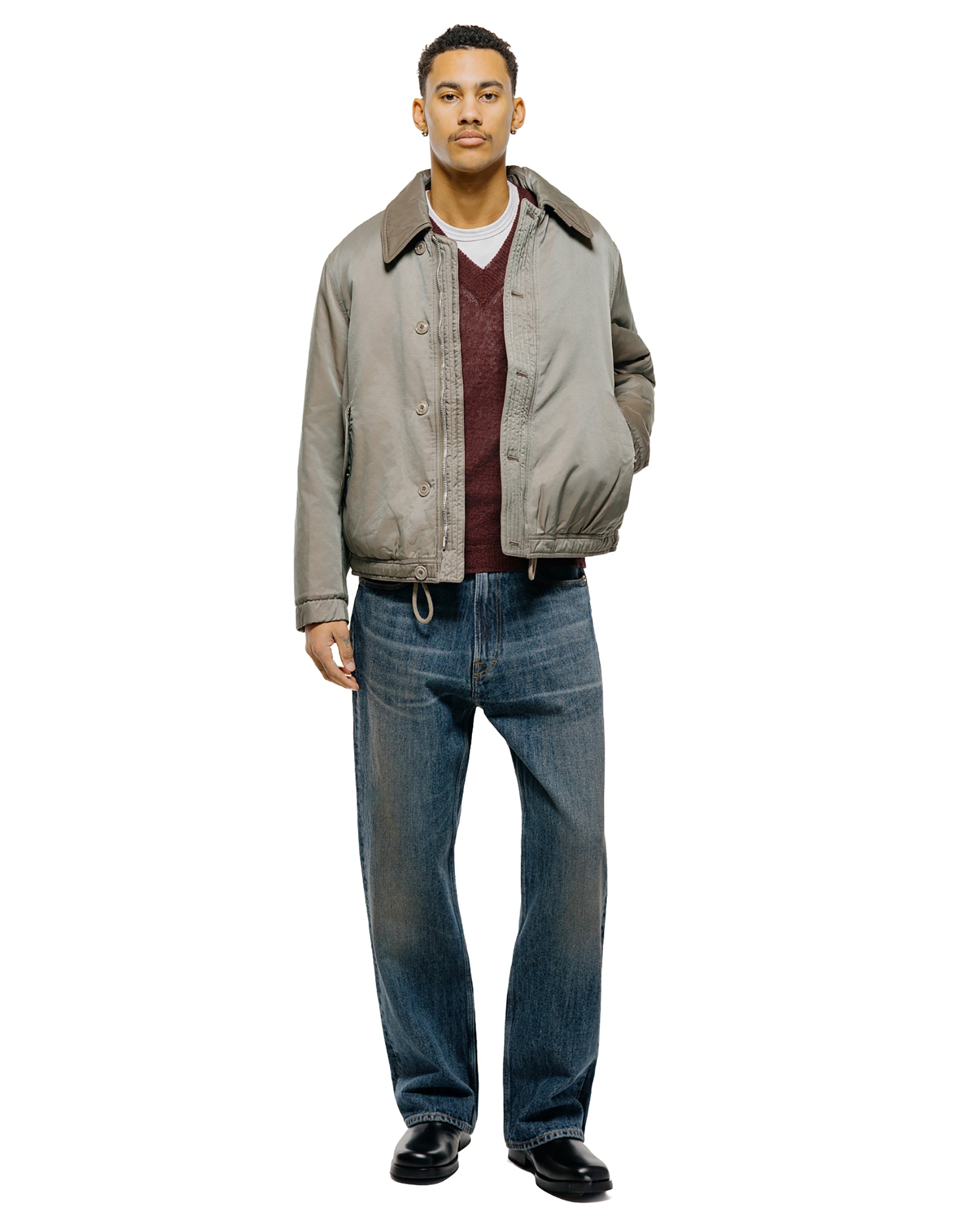 lost & found Our Legacy Our Legacy Auto Jacket Taupe Smoke Twinshade Twill