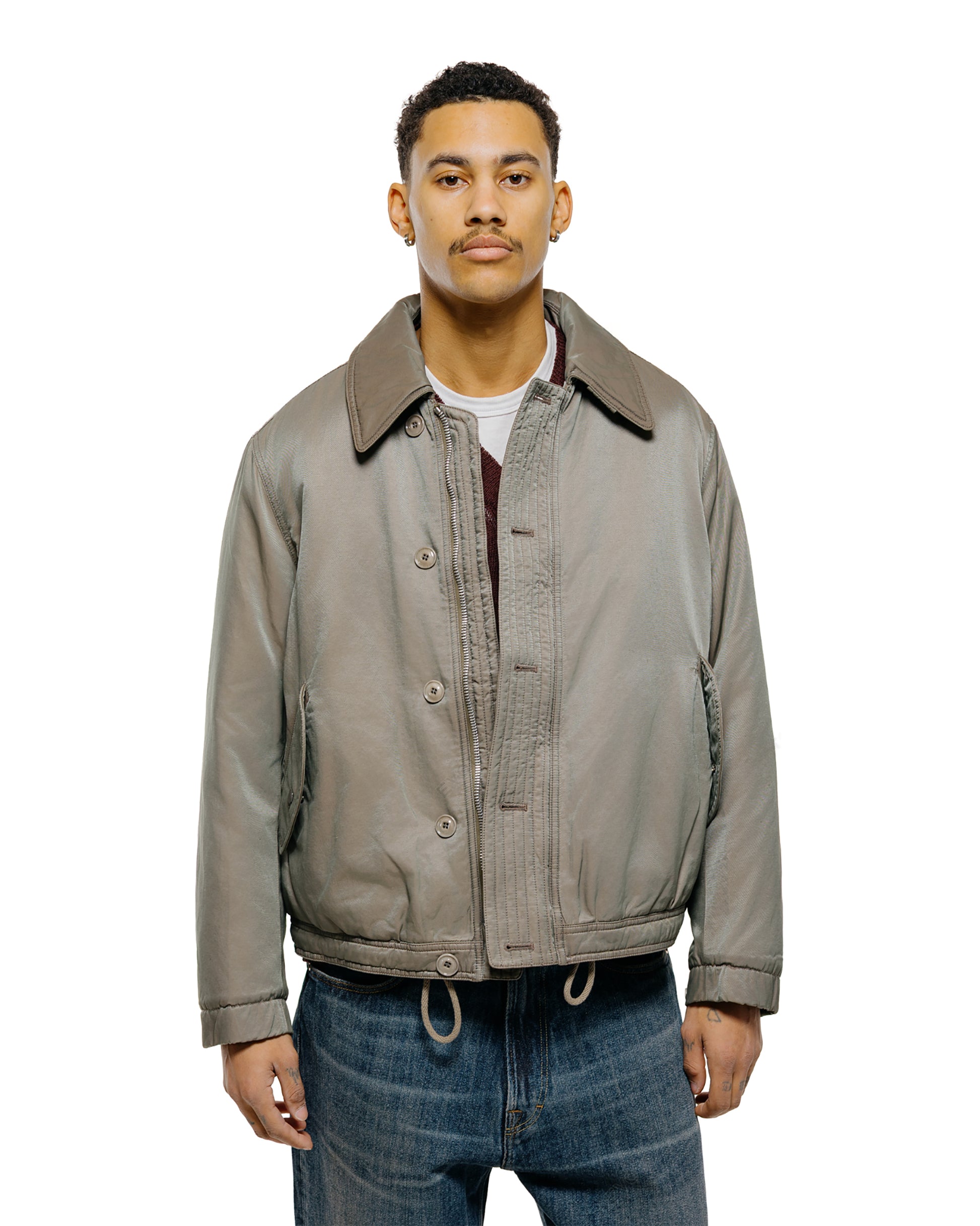 lost & found Our Legacy Our Legacy Auto Jacket Taupe Smoke Twinshade Twill