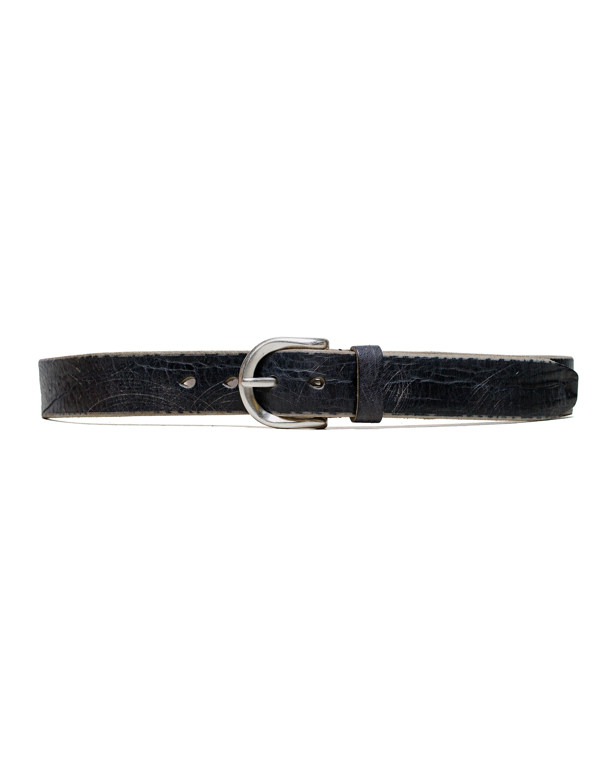 lost & found Our Legacy Our Legacy Belt 3.5CM Soft Coal Torn Bovine