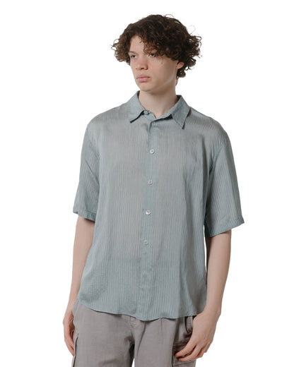 lost & found Our Legacy Our Legacy Beyond Shirt Shortsleeve Geo Stripe Ceremonial Viscose