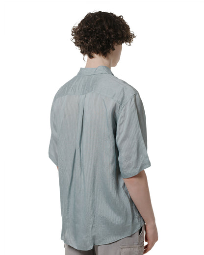 lost & found Our Legacy Our Legacy Beyond Shirt Shortsleeve Geo Stripe Ceremonial Viscose
