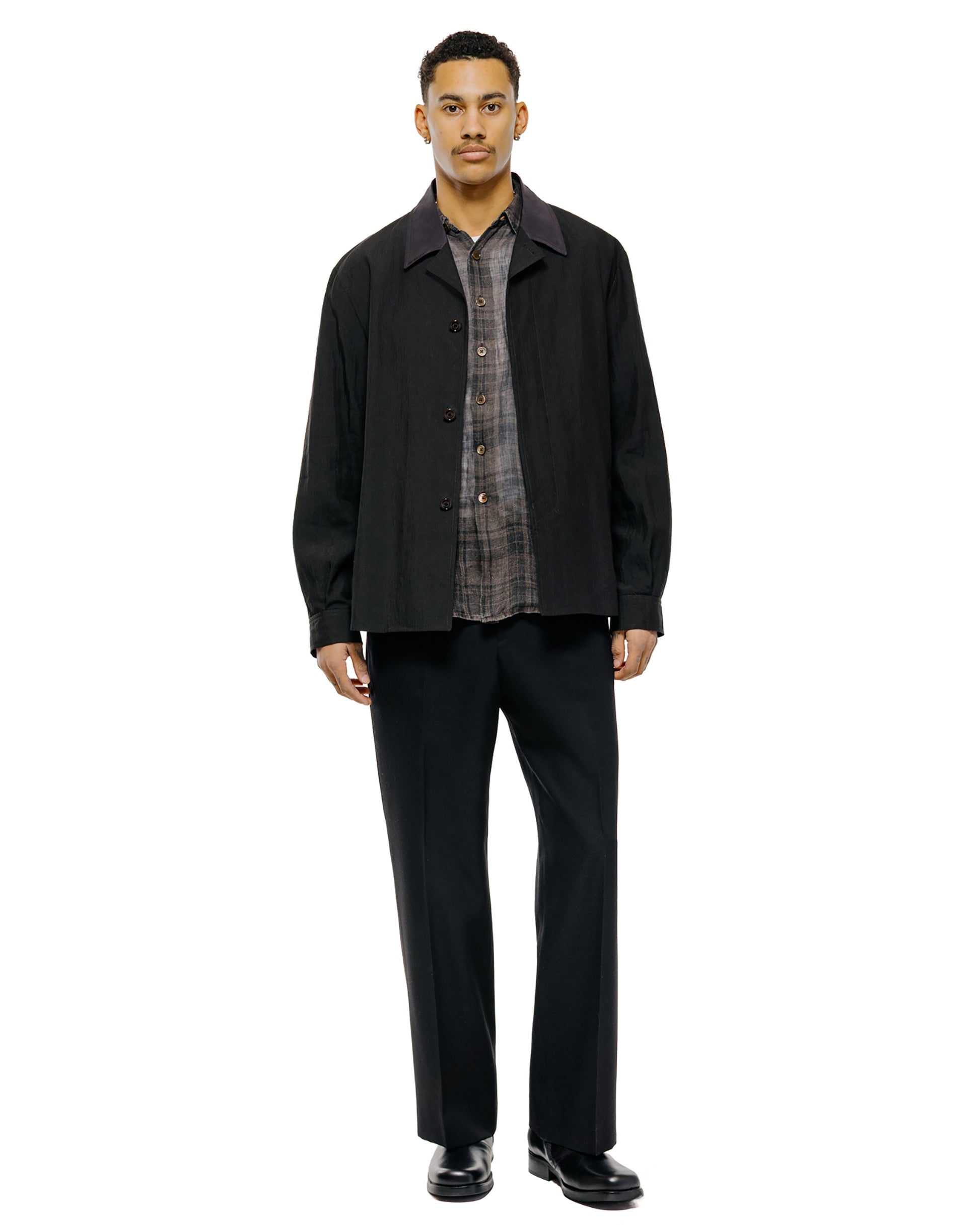 lost & found Our Legacy Our Legacy Borrowed Chino Coarse Black Gabardine