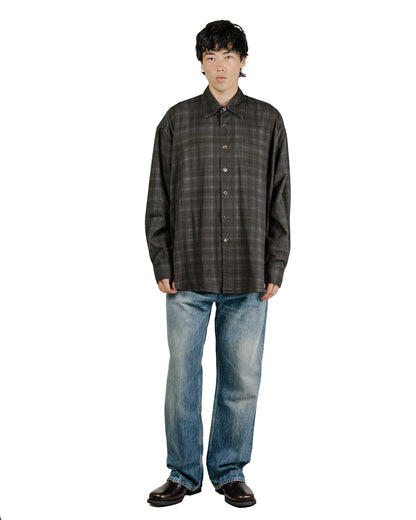 Our Legacy Borrowed Shirt More Check Print