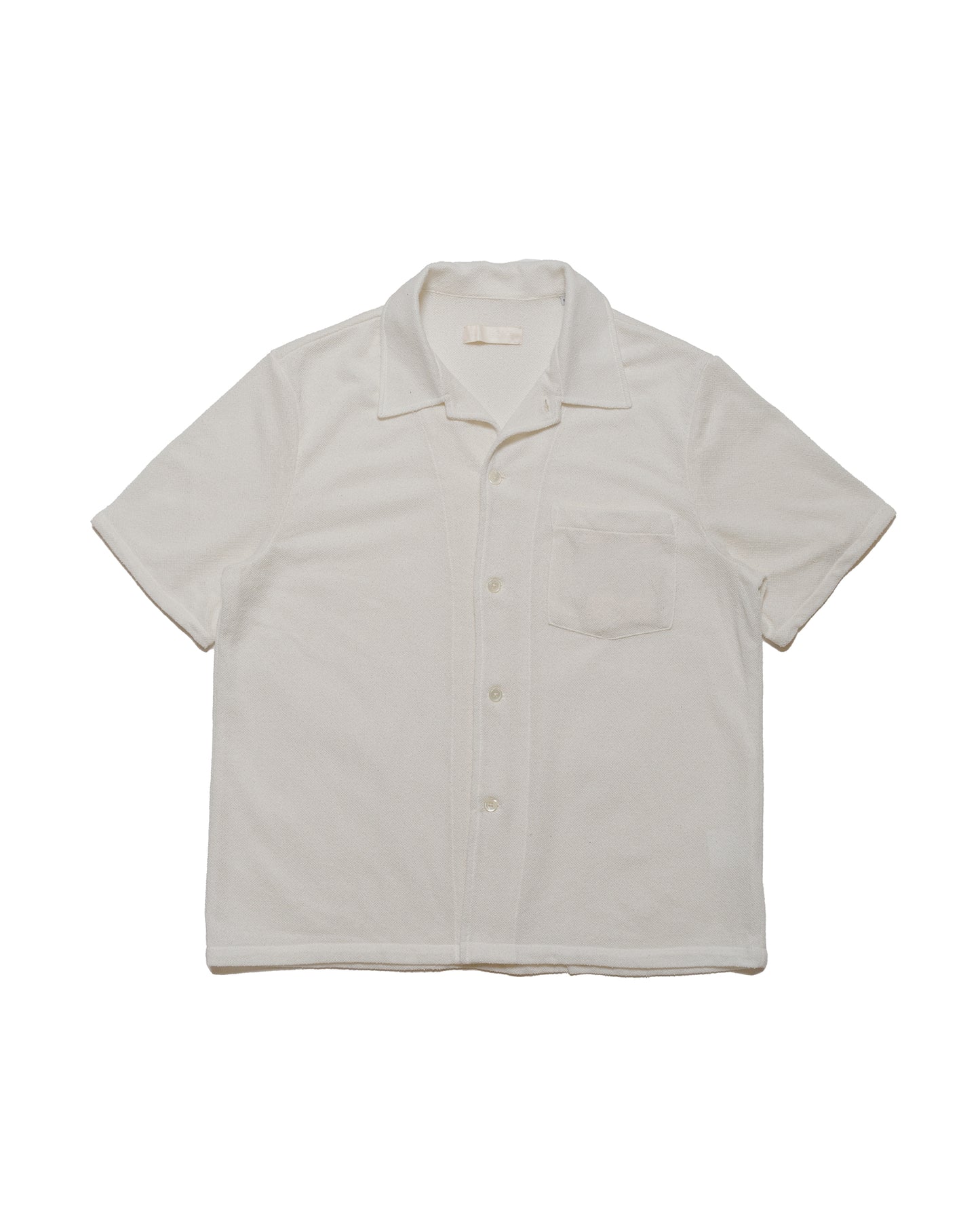 lost & found Our Legacy Our Legacy Box Shirt Shortsleeve White Boucle