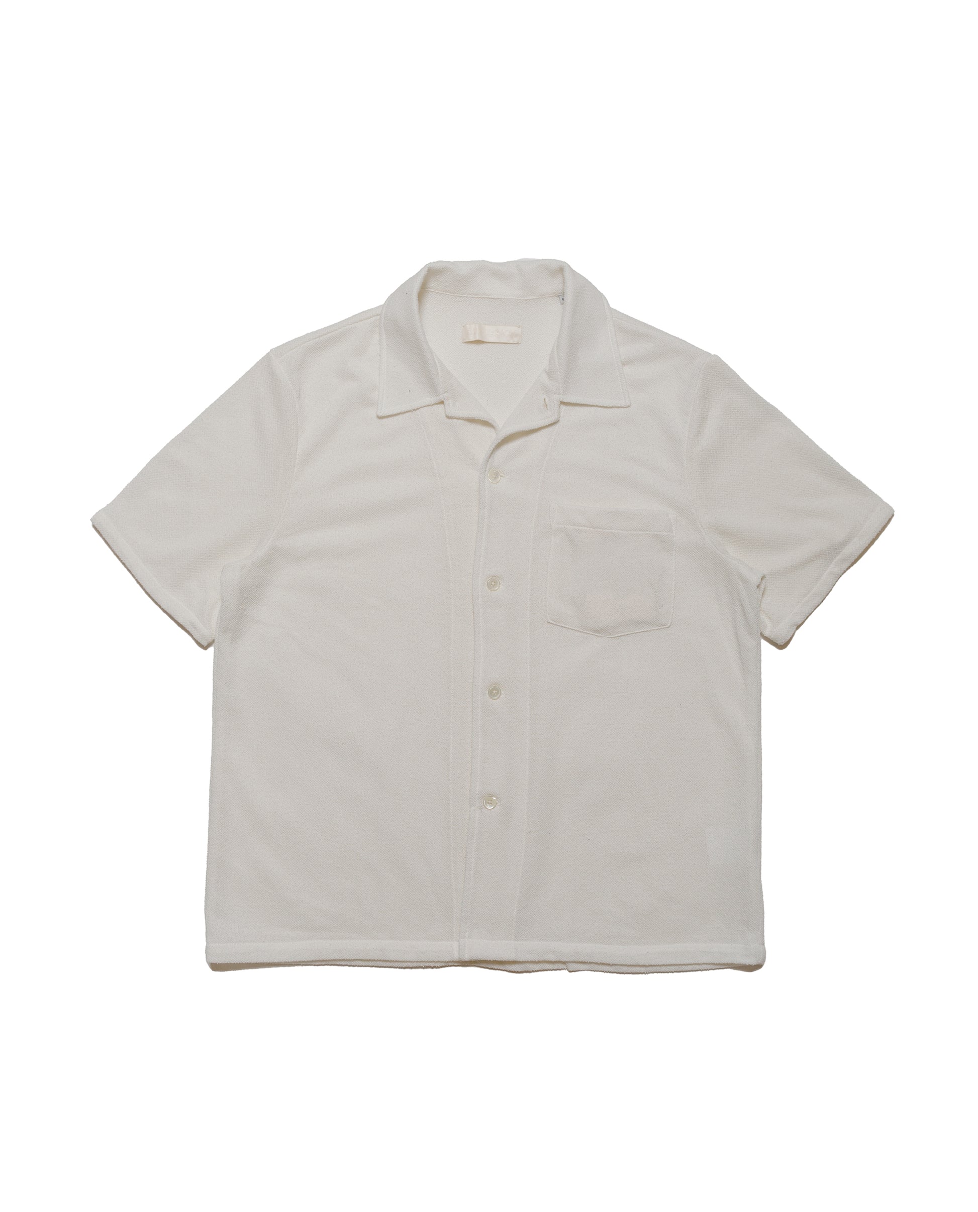 lost & found Our Legacy Our Legacy Box Shirt Shortsleeve White Boucle