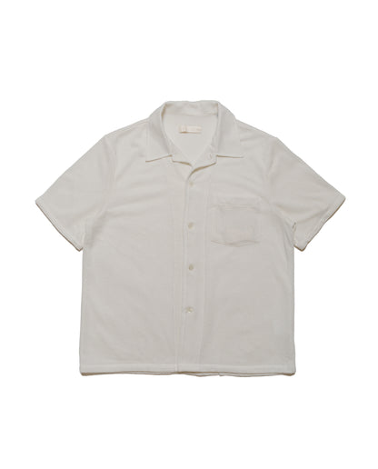 lost & found Our Legacy Our Legacy Box Shirt Shortsleeve White Boucle