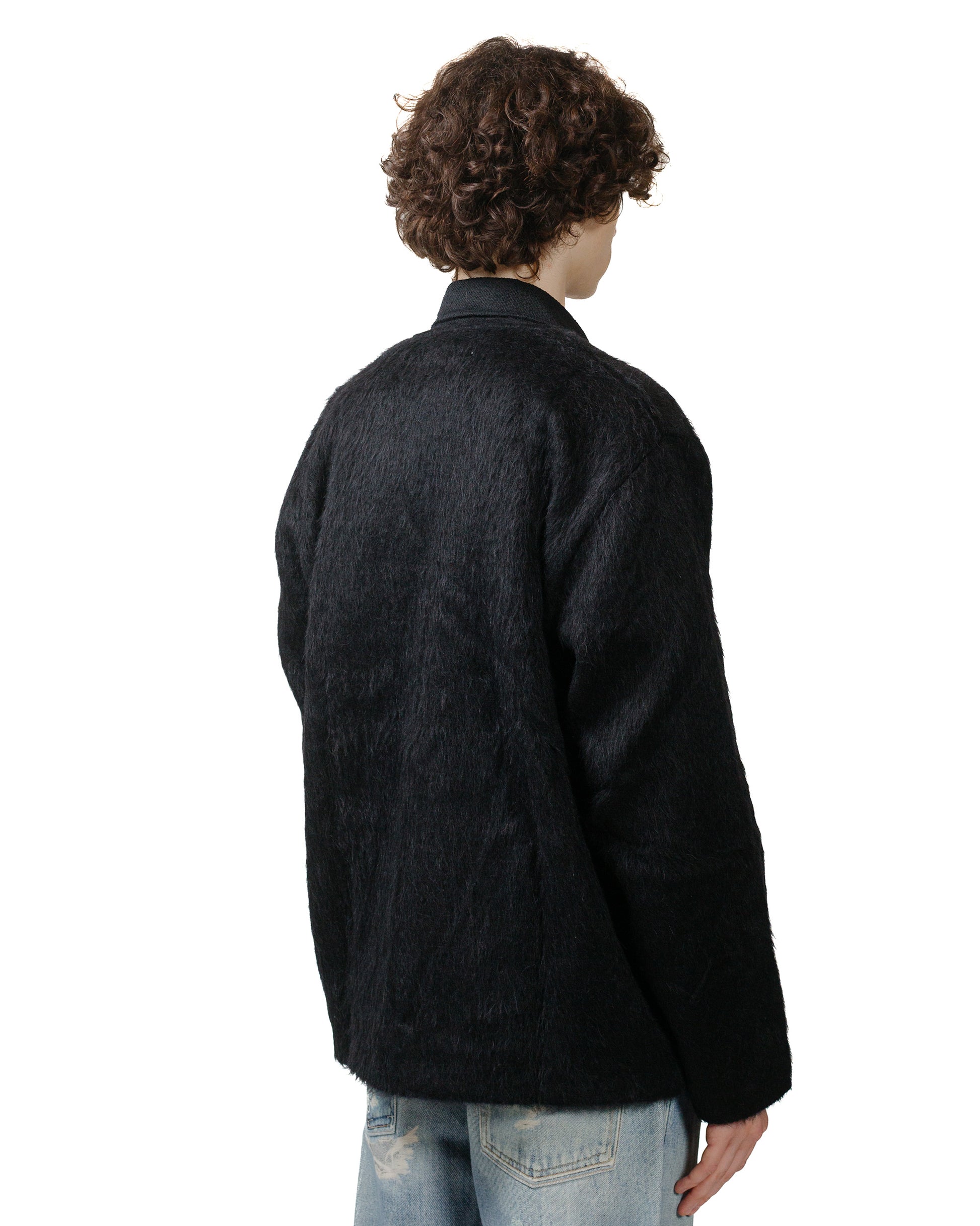 lost & found Our Legacy Our Legacy Cardigan Black Mohair