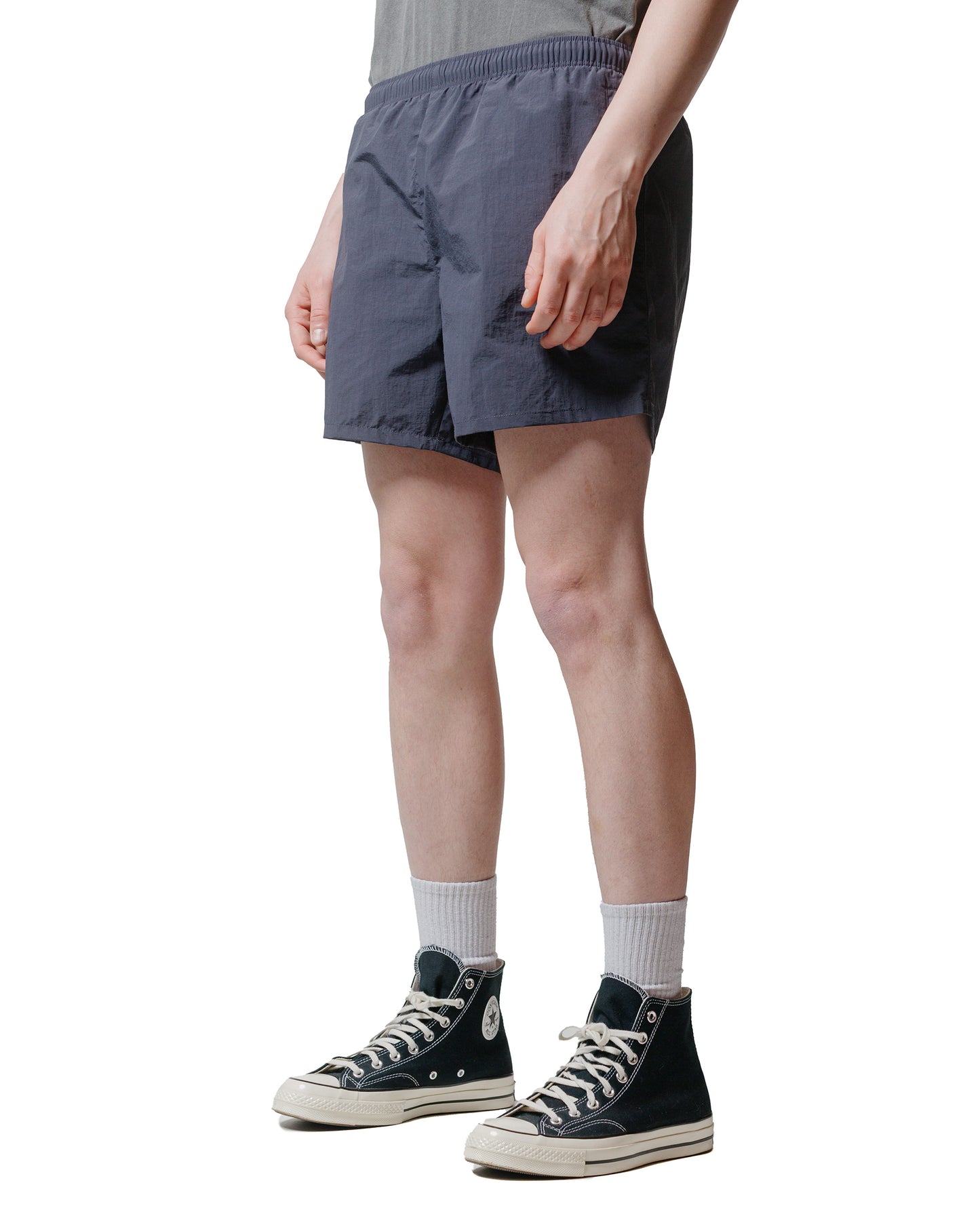 lost & found Our Legacy Our Legacy Drape Tech Trunks Deep Sea Beach Nylon