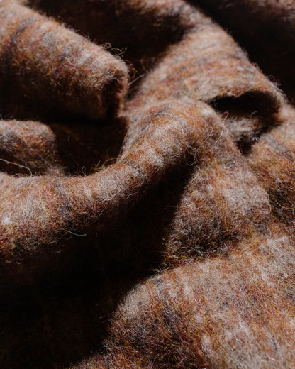 lost & found Our Legacy Our Legacy Estate Scarf Dorf Check Fuzzy Alpaca