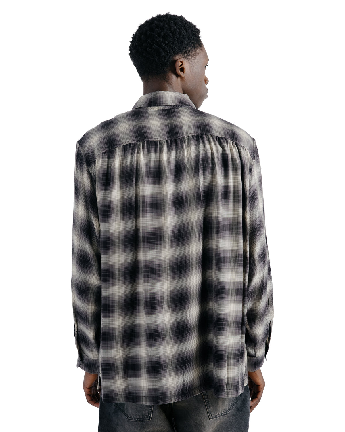 Our Legacy Every Shirt Taos Check Saloon Tencel