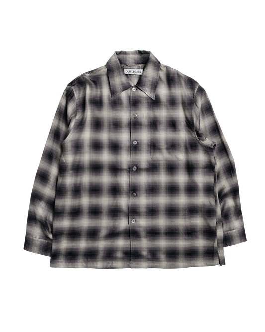 Our Legacy Every Shirt Taos Check Saloon Tencel