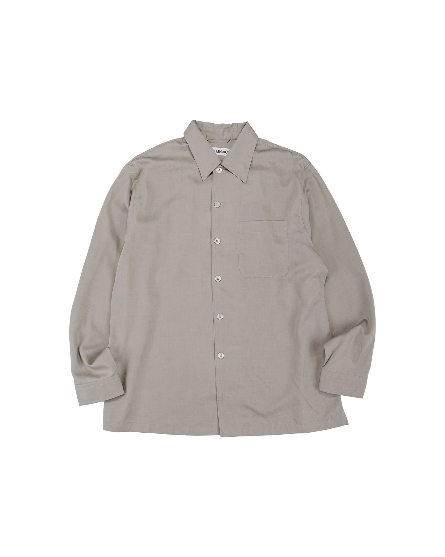lost & found Our Legacy Our Legacy Every Shirt Willow Grey Softflow Tencel