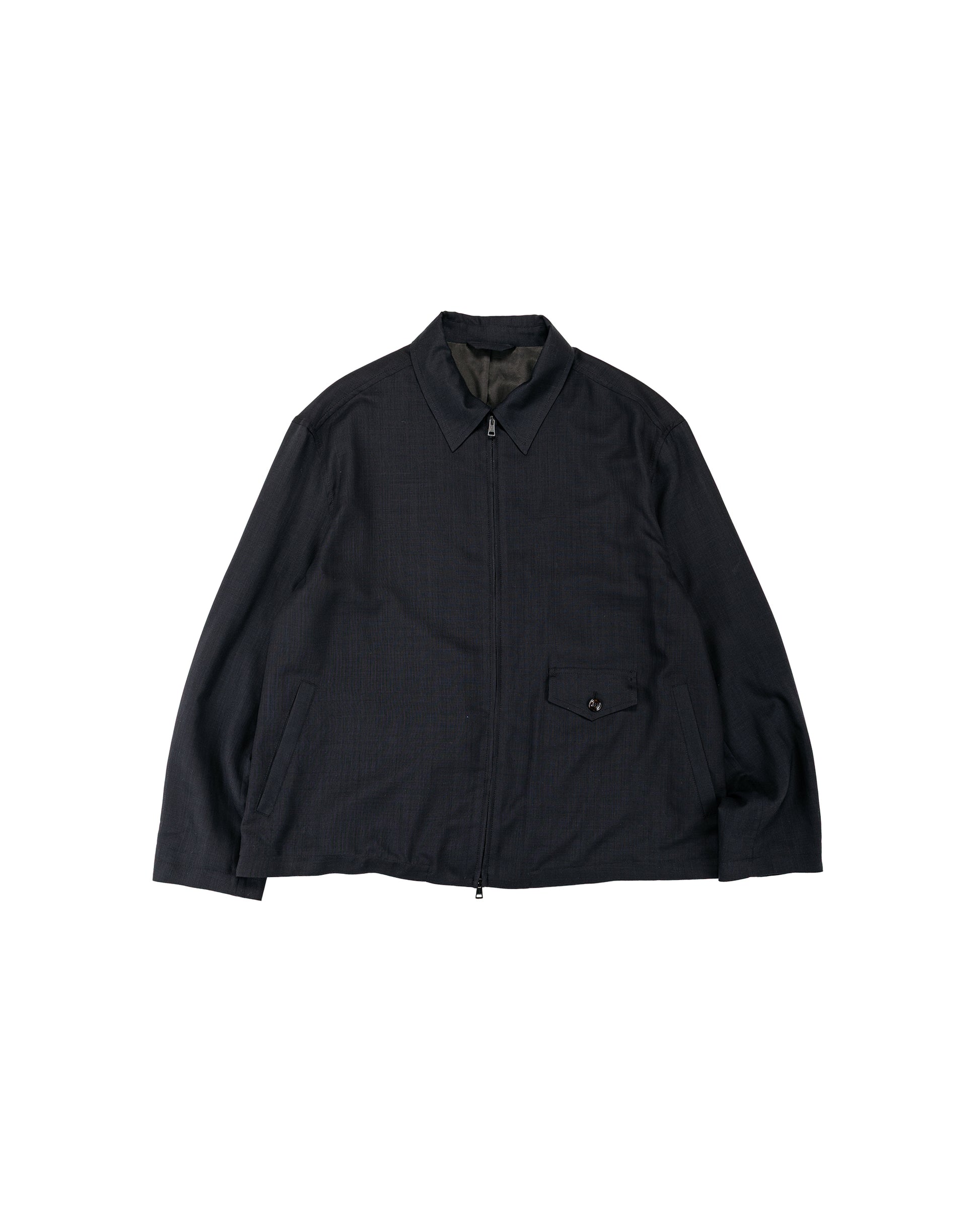 lost & found Our Legacy Our Legacy Evolved Jacket Eclipse Black Merino Voile