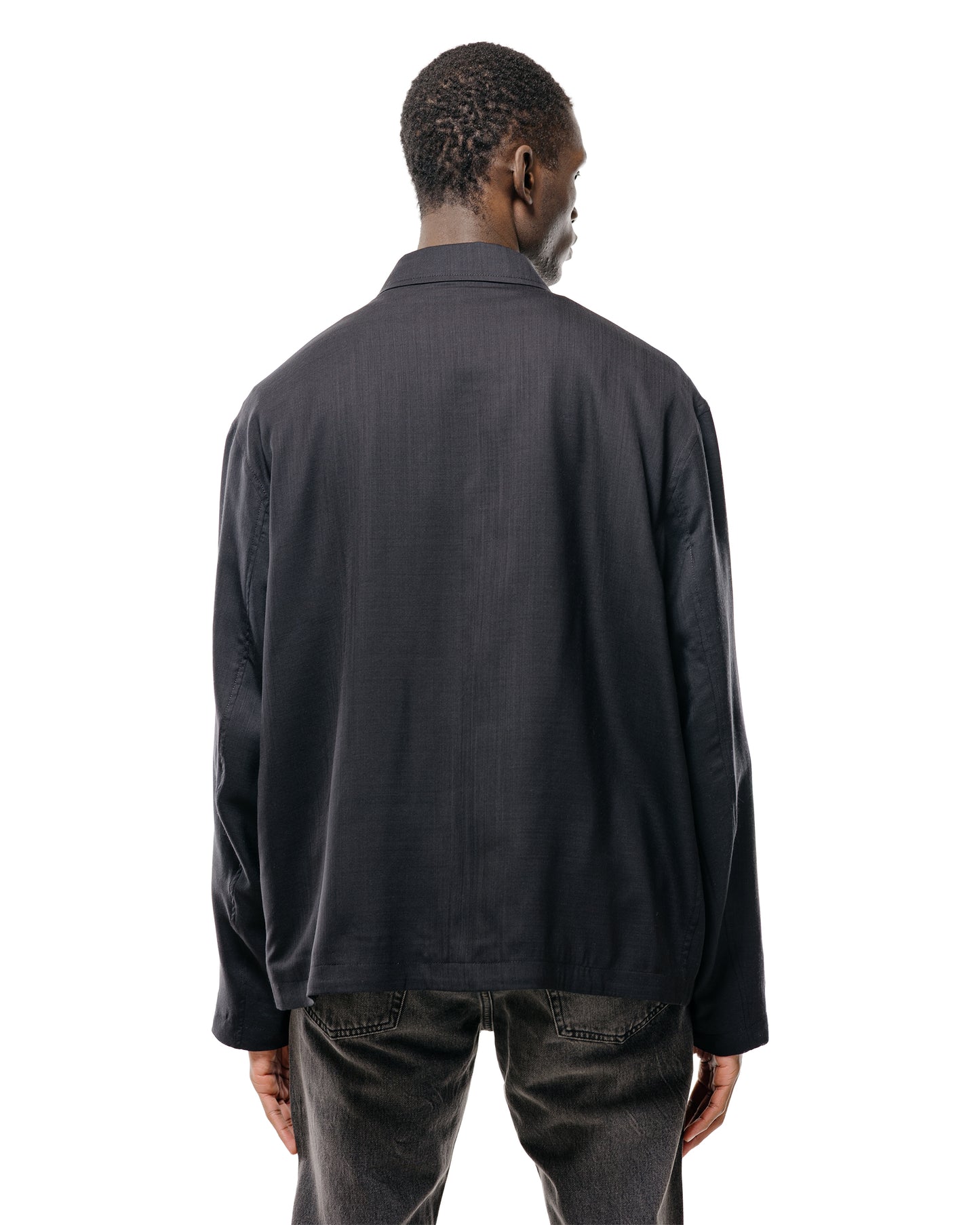 lost & found Our Legacy Our Legacy Evolved Jacket Eclipse Black Merino Voile