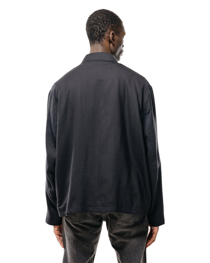 lost & found Our Legacy Our Legacy Evolved Jacket Eclipse Black Merino Voile