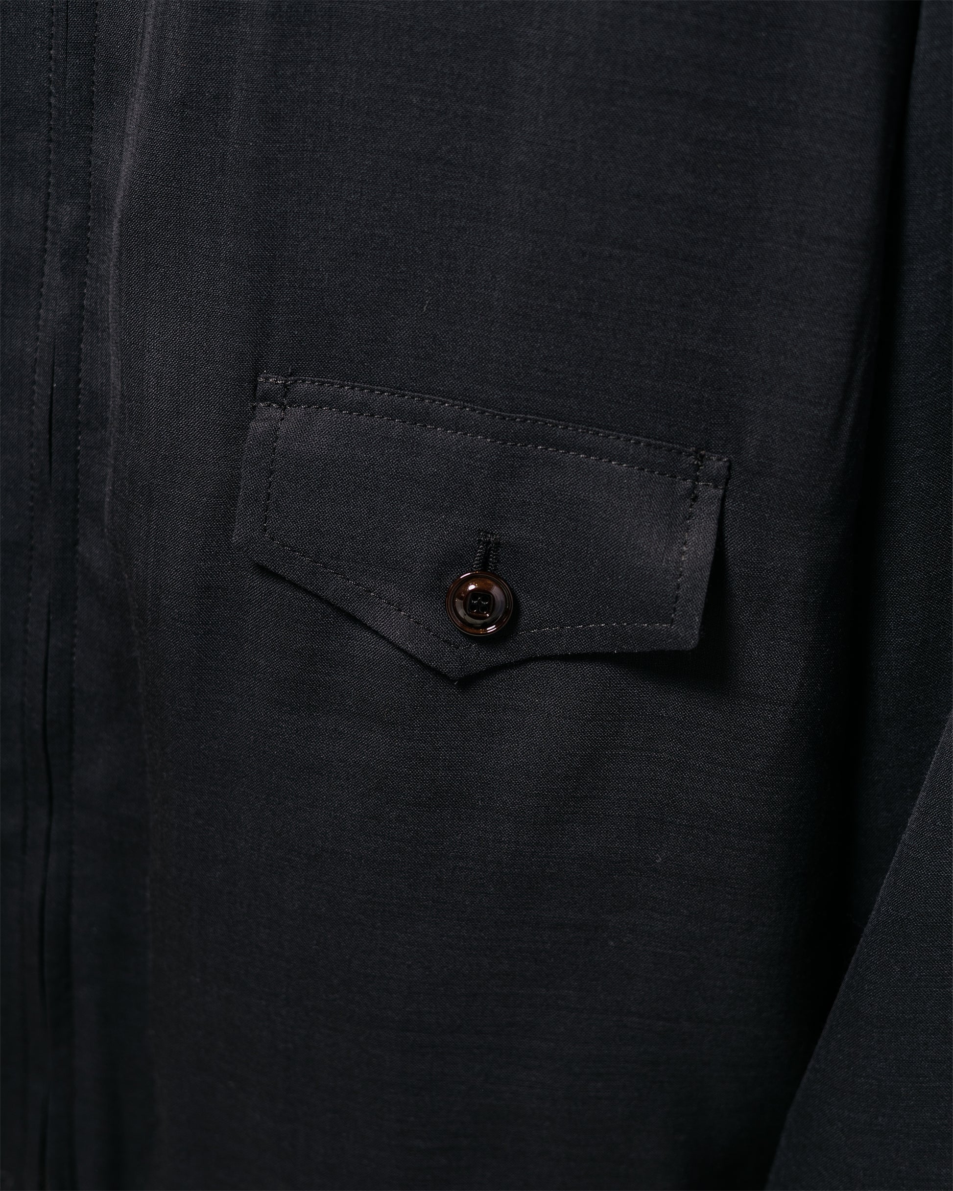 lost & found Our Legacy Our Legacy Evolved Jacket Eclipse Black Merino Voile