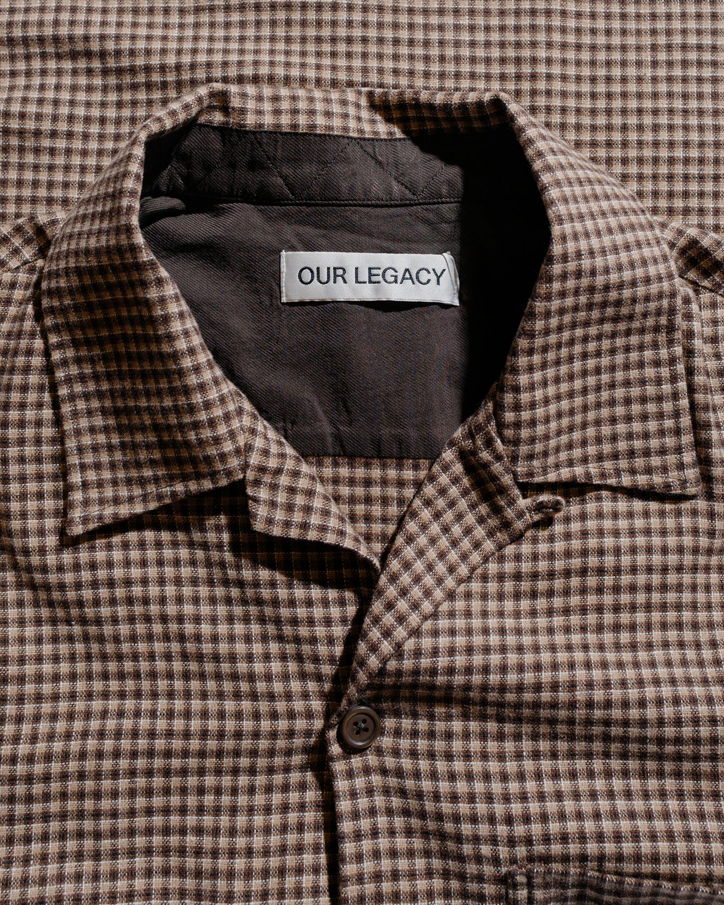 lost & found Our Legacy Our Legacy Heusen Shirt Endino Flannel Check
