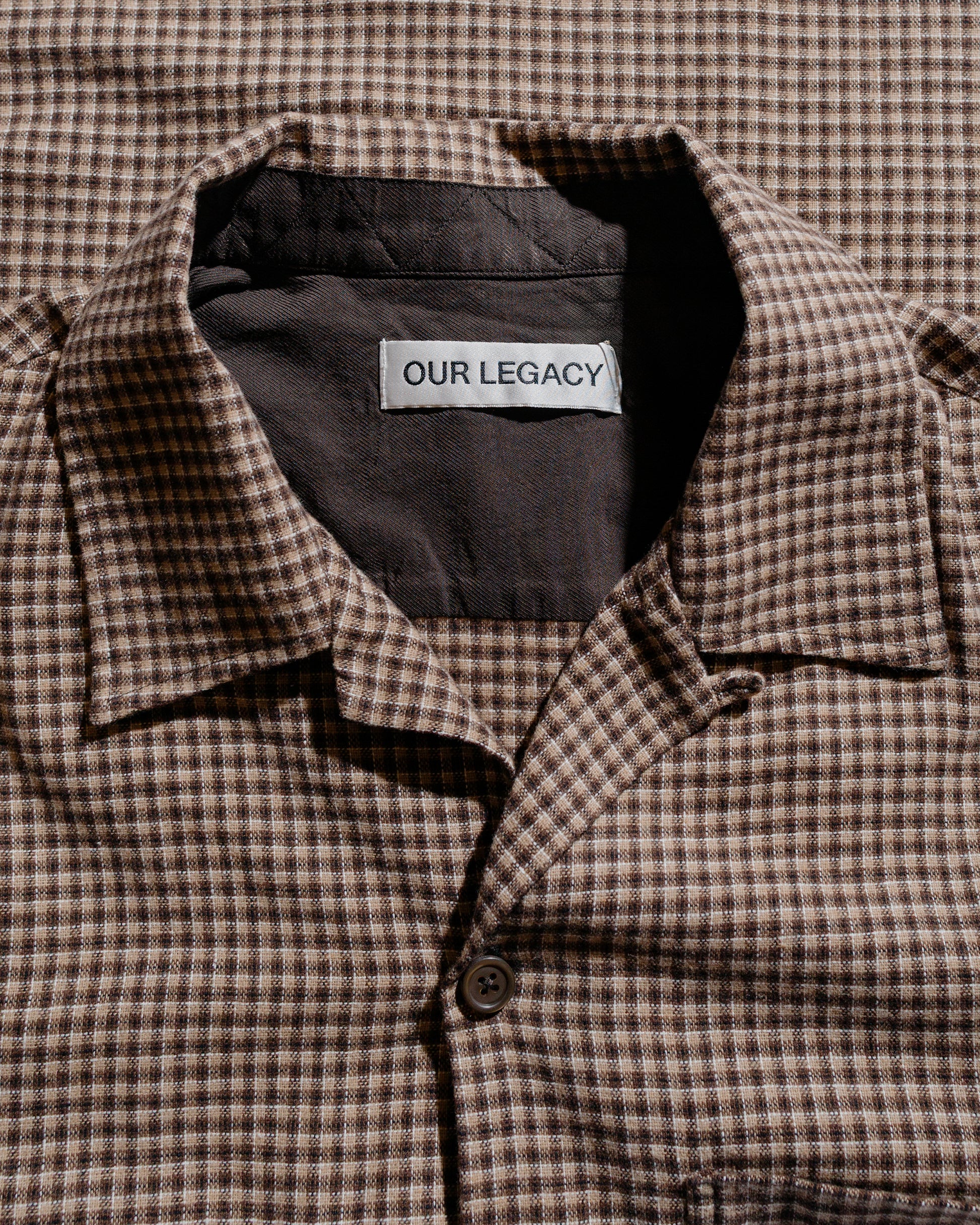 lost & found Our Legacy Our Legacy Heusen Shirt Endino Flannel Check