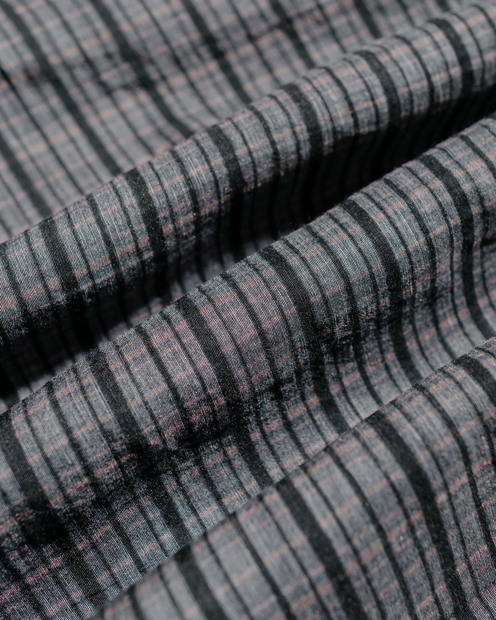 lost & found Our Legacy Our Legacy Heusen Shirt Shortsleeve Picnic Check Cotton Silk
