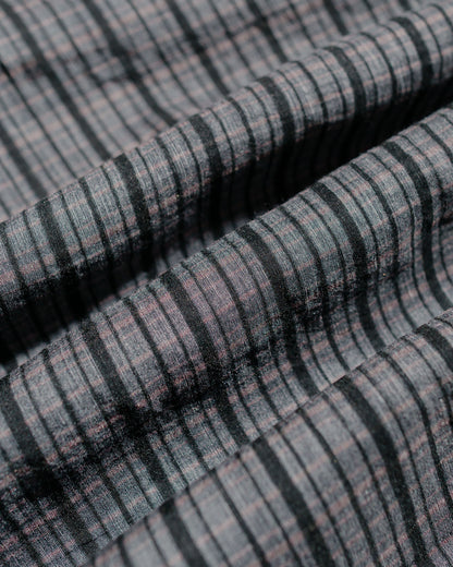 lost & found Our Legacy Our Legacy Heusen Shirt Shortsleeve Picnic Check Cotton Silk