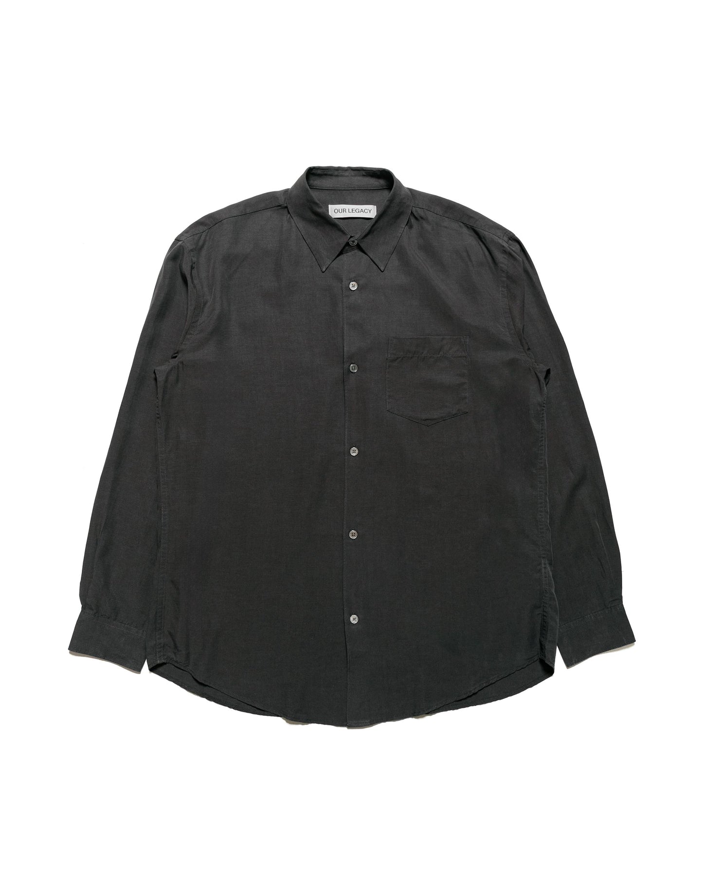 lost & found Our Legacy Our Legacy Initial Shirt Ash Grey Liquid Lyocell