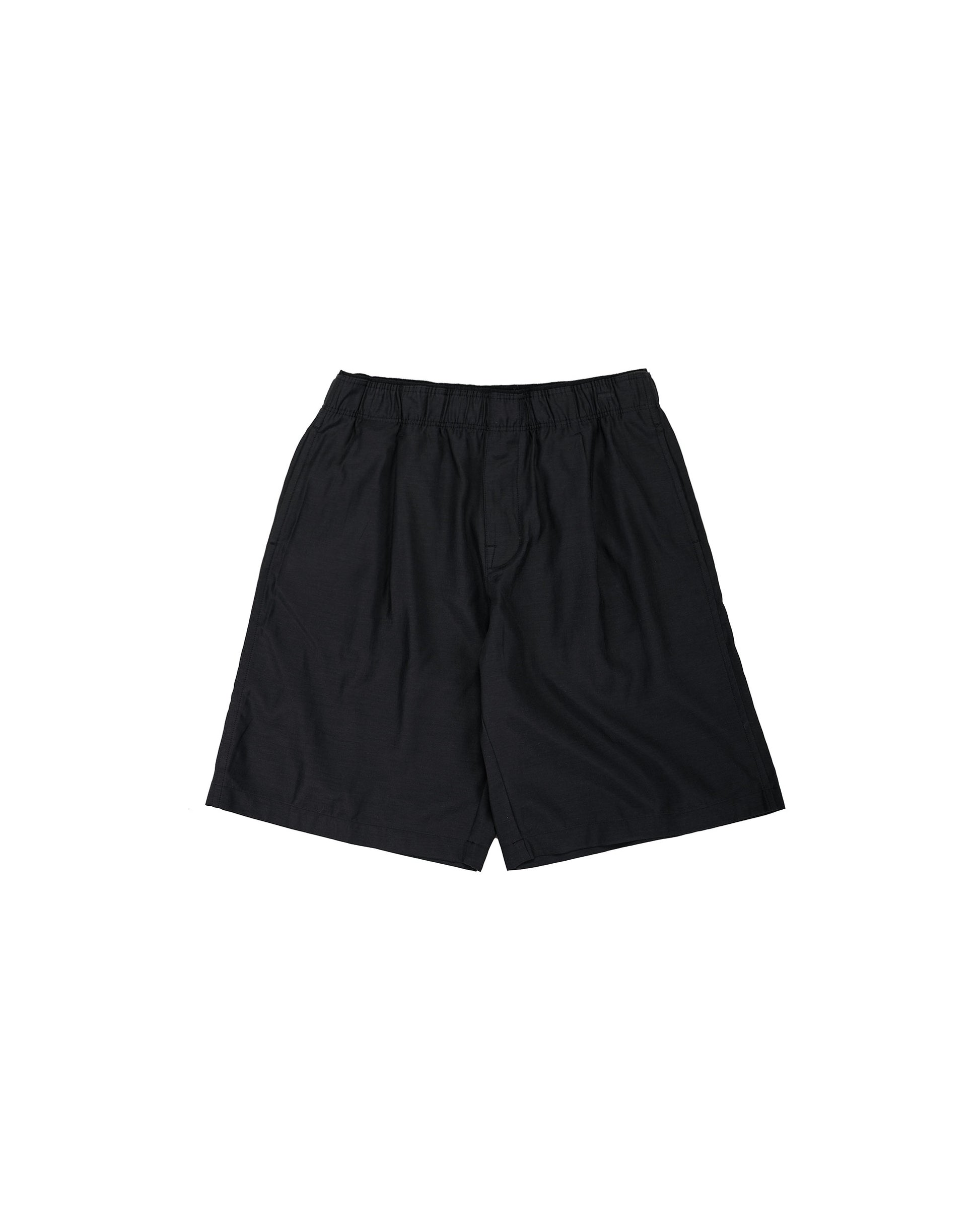 lost & found Our Legacy Our Legacy Leisure Shorts Still Black Calm Cupro Cotton