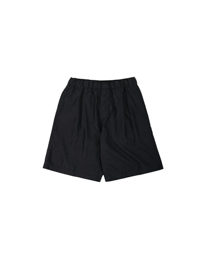lost & found Our Legacy Our Legacy Leisure Shorts Still Black Calm Cupro Cotton