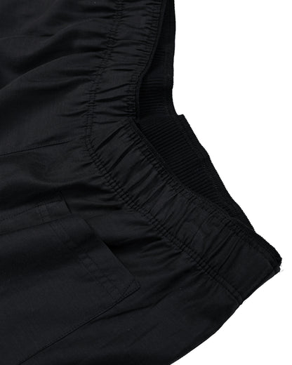lost & found Our Legacy Our Legacy Leisure Shorts Still Black Calm Cupro Cotton