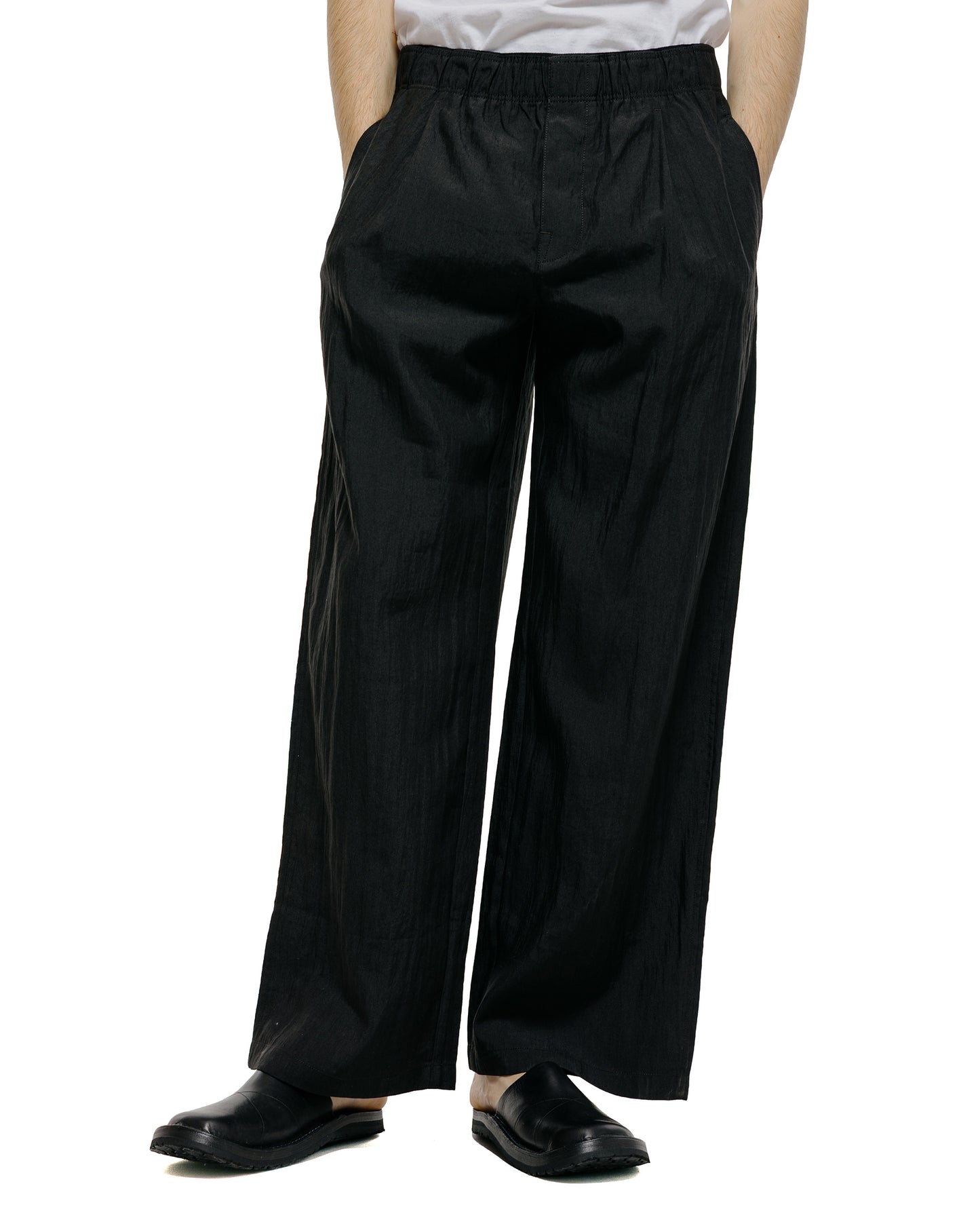 lost & found Our Legacy Our Legacy Leisure Trouser Soot Black Techflax