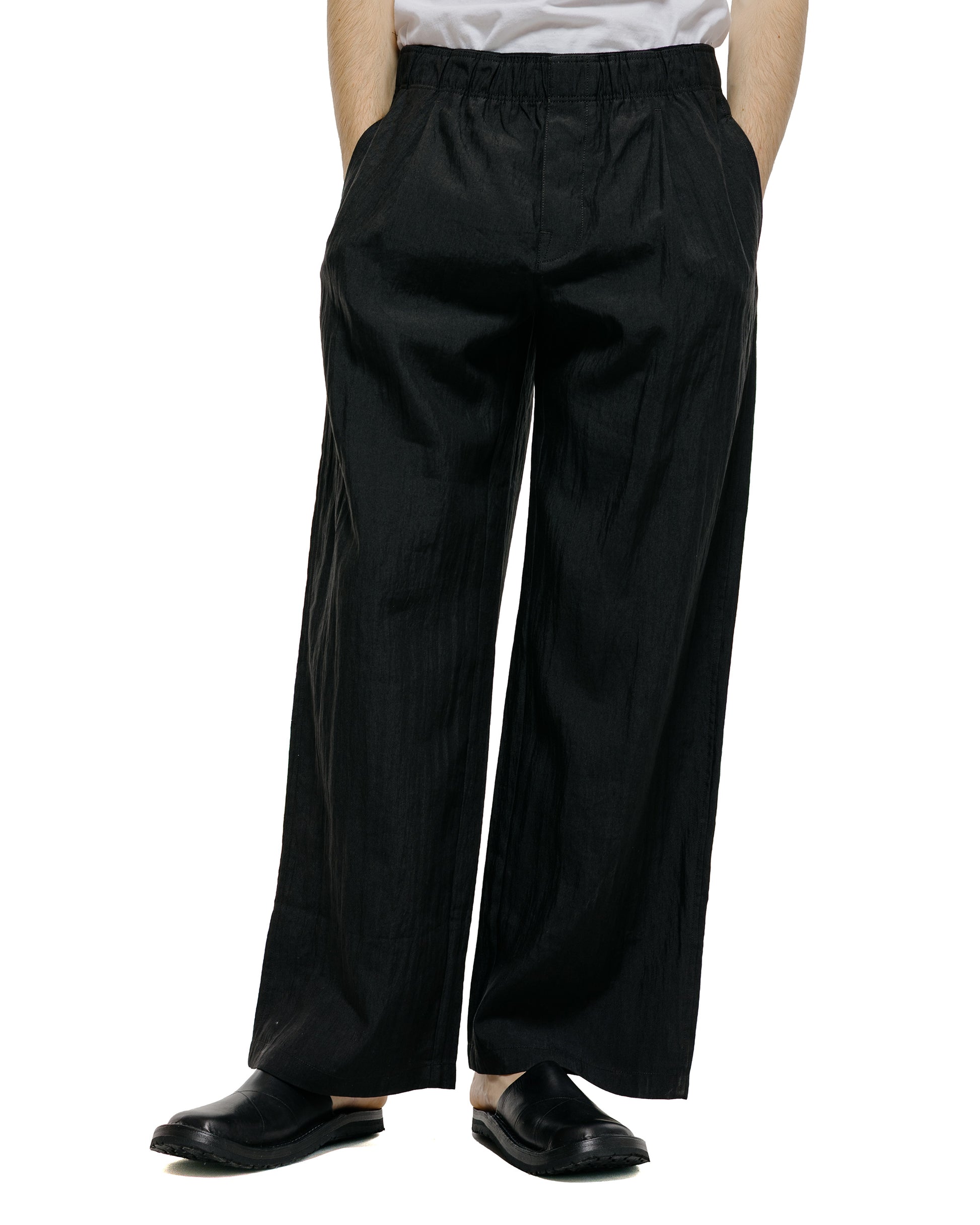 lost & found Our Legacy Our Legacy Leisure Trouser Soot Black Techflax