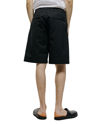 lost & found Our Legacy Our Legacy Ponte Shorts Studio Black Micro Canvas